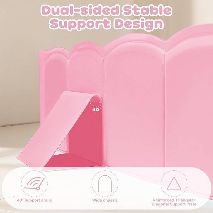 Collapsible Baby Bathtub for Shower, Reinforced Structure Infant Foldable Bath - Image 6