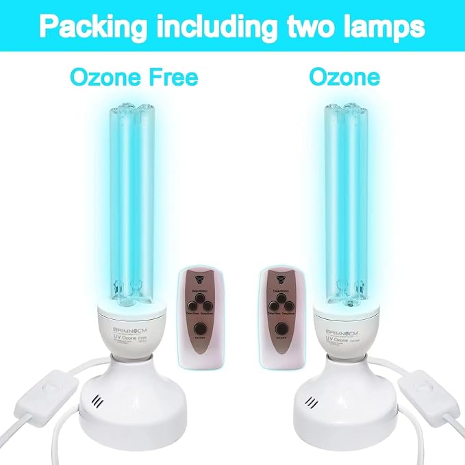 BAIMNOCM 50 Watt UV Light Sanitizer, UVC Germicidal Lamp - Image 2