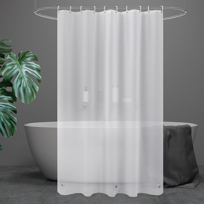 UFRIDAY 60 Shower Curtain Liner Frosted, 60x72 inches Shower Curtain by UFRIDAY