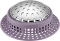 Shower Drain Hair Catcher, Shower Drain Cover, Bathtub Drain Hair Catcher by SayGoodbyetoHairClogging