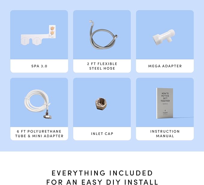TUSHY Spa Self-Cleaning Warm Water Toilet Bidet Attachment. Adjustable Nozzle - Image 8