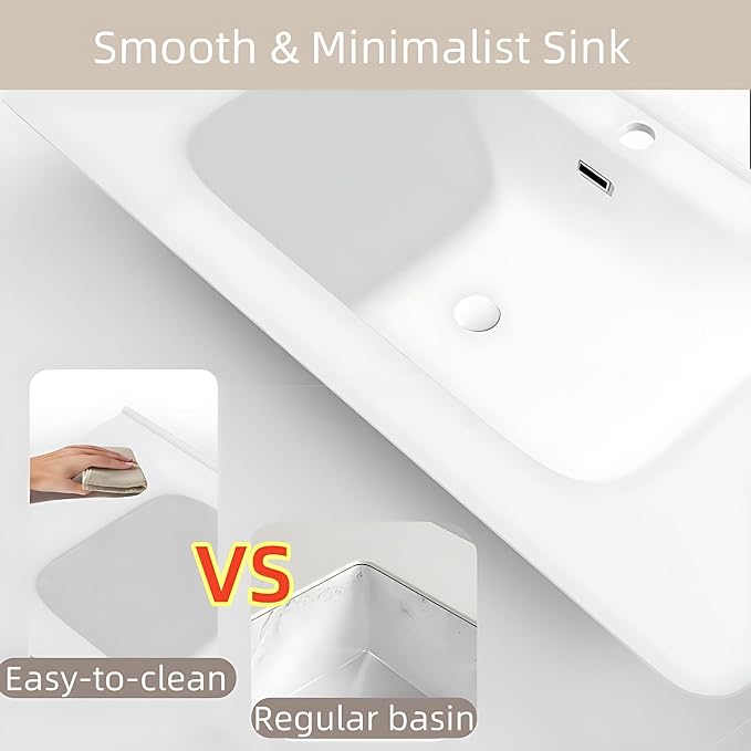 Bathroom Cabinet with Sink - Image 4