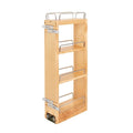 Rev-A-Shelf 5" Pullout Kitchen Cabinet Storage Organizer w/Soft-Close, Wood by Rev-A-Shelf