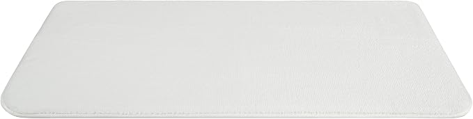 American Soft Linen 21x32 Fluffy Foamed Slip Reducer Bath Rug, Machine Washable - Image 6