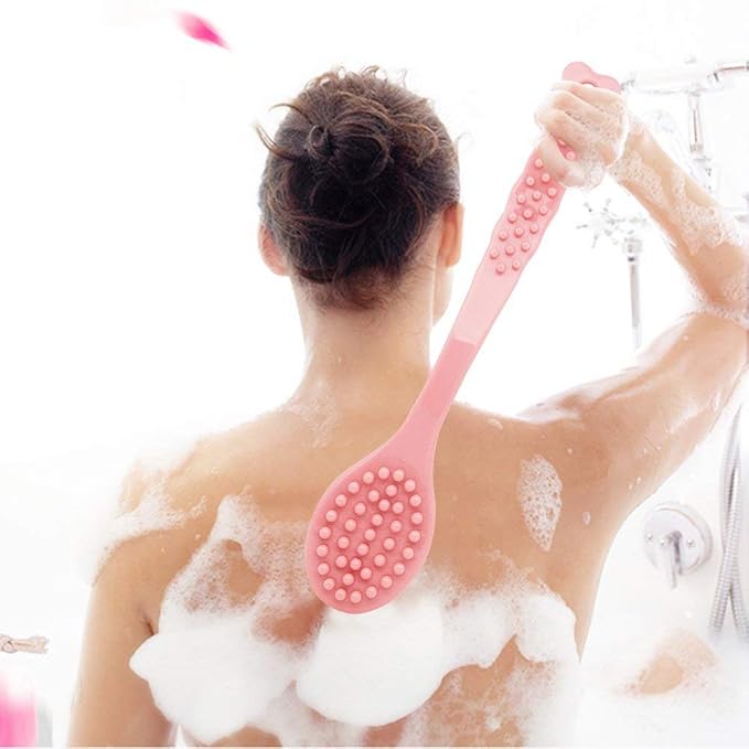 QiCheng&LYS long handle bath brush, soft and comfortable massage brush bath - Image 6