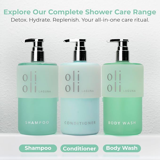 OLIOLI Revitalizing Body Wash 15.2oz | Detoxifying Aloe Vera - Image 5