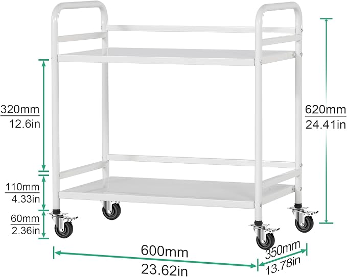 HDANI 2 Tier Under Desk Printer Stand - Image 3