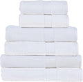 Christy Supreme Hygro Family Towel Set | White | 100% Luxury Supima Cotton | by Christy