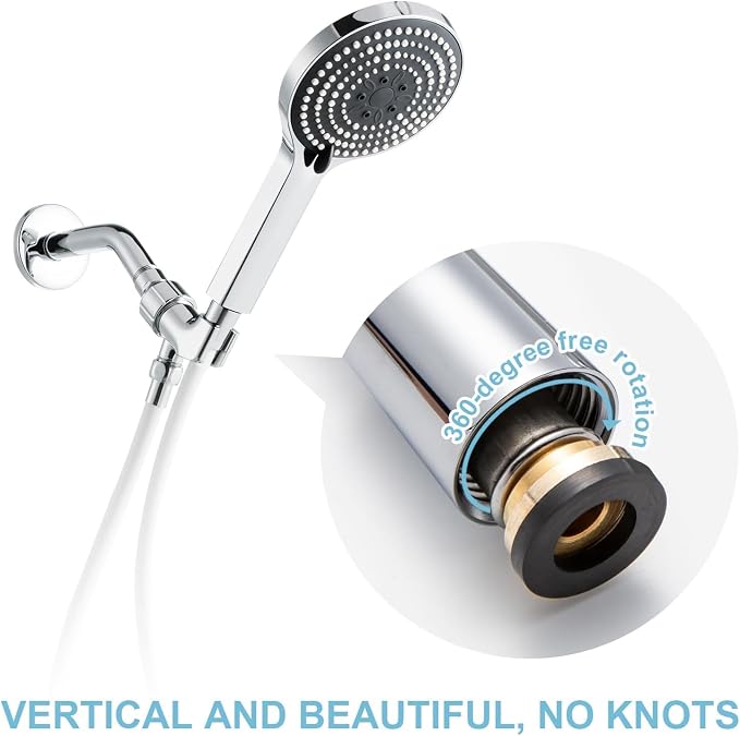 OFFO Ultra-Flex Shower Hose, Premium RV PVC Handheld Shower Head Hose Flex - Image 3