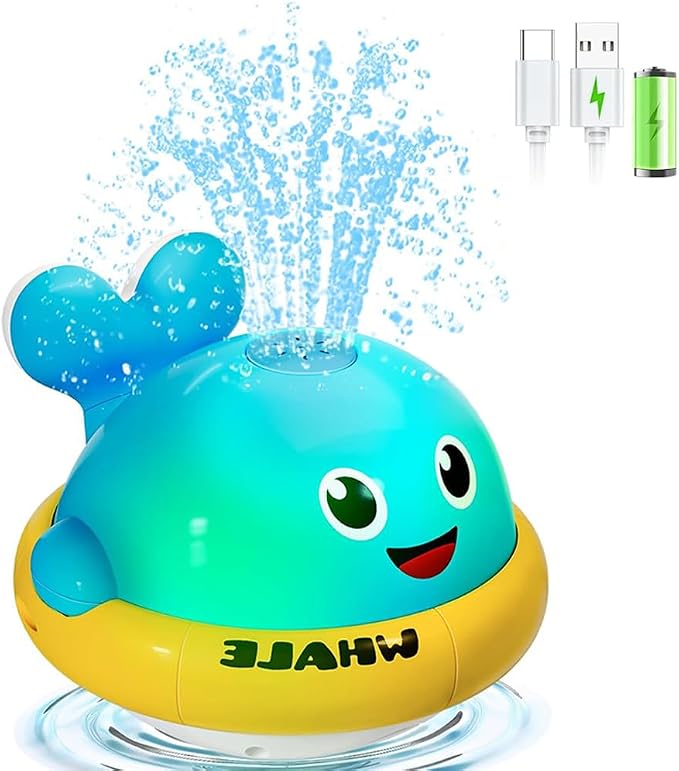 Baby Bath Toys, Whale Sprinkler Bath Toys by RAIMEET