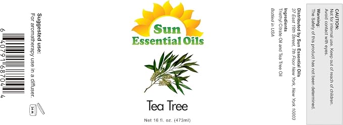 Sun Essential Oils - 16 oz Tea Tree Essential Oil - Image 2