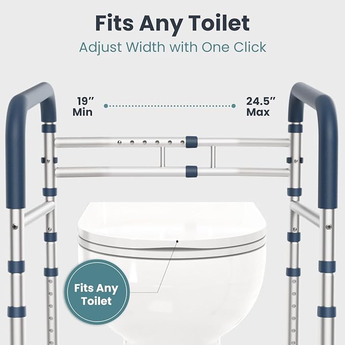 PELEGON Toilet Safety Rails - Image 4