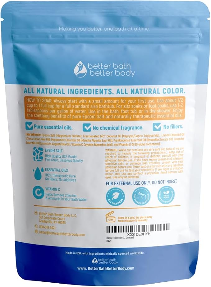 Detox Foot Soak Epsom Salt Foot Soak - Image 2