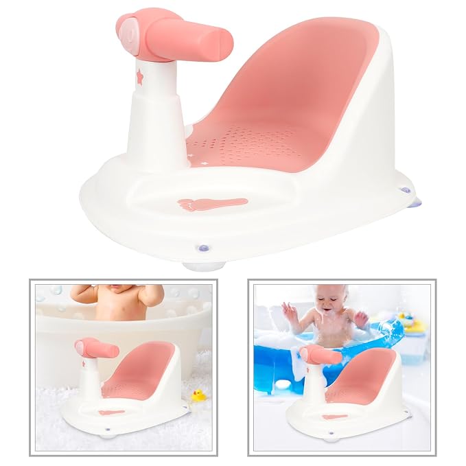 Bath Seat with Suction Cups for Stability Non-Slip Shower Chair Comfortable - Image 6