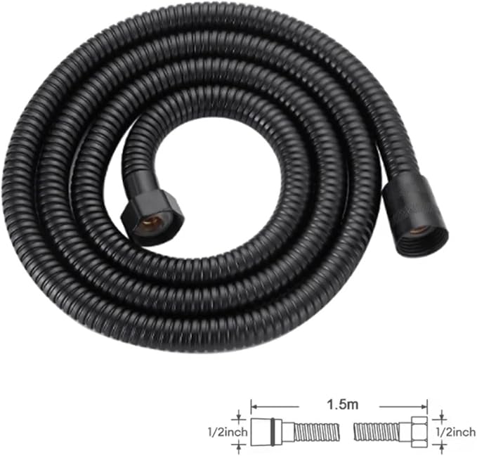 Flexible Stainless Steel Plumbing Hose Shower Head Tube Bathroom Pipe Bath - Image 2