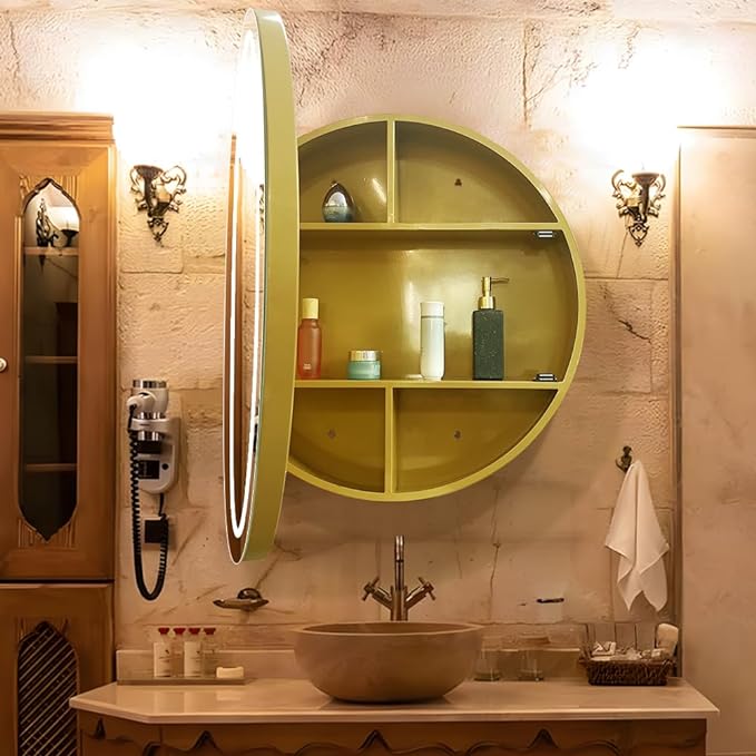 28inch Round Medicine Cabinet - Image 3