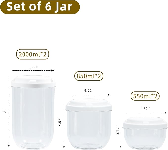 FABROK 3 Pack Candy Storage Organizer - Image 2