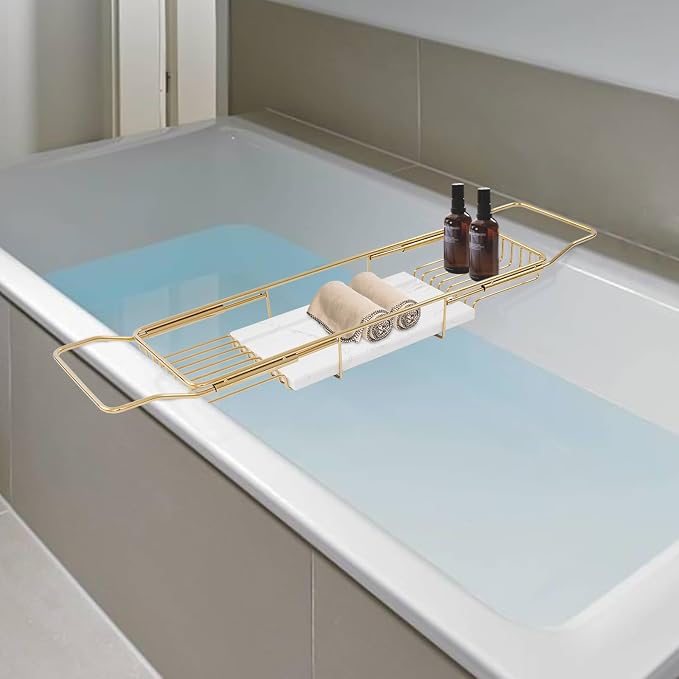 Bath Tub Tray Expandable Bathtub Tray 26.77-35.43 in, Bathtub Trays - Image 4