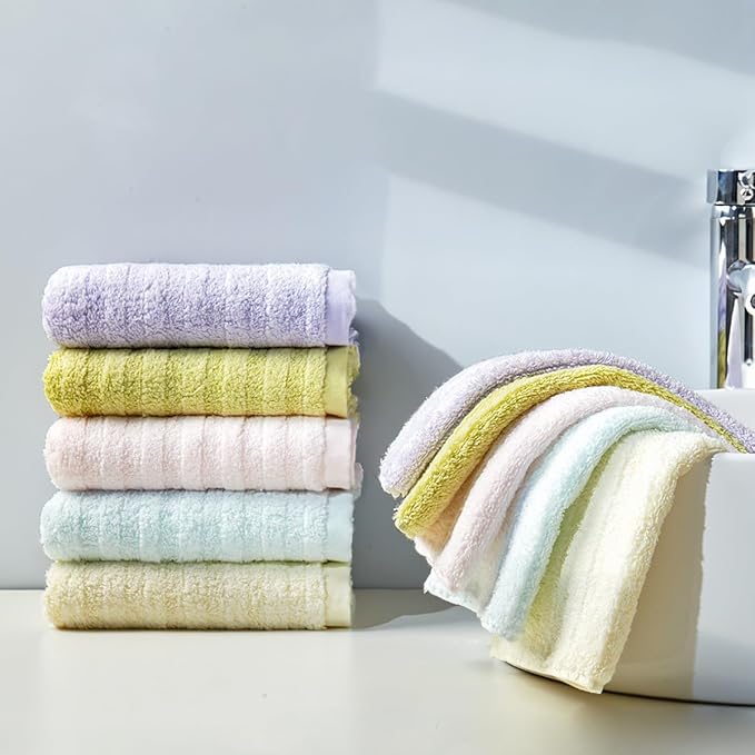 Vie Triomphe Facial Towels Washcloth Luxury Hand Towels - Image 8