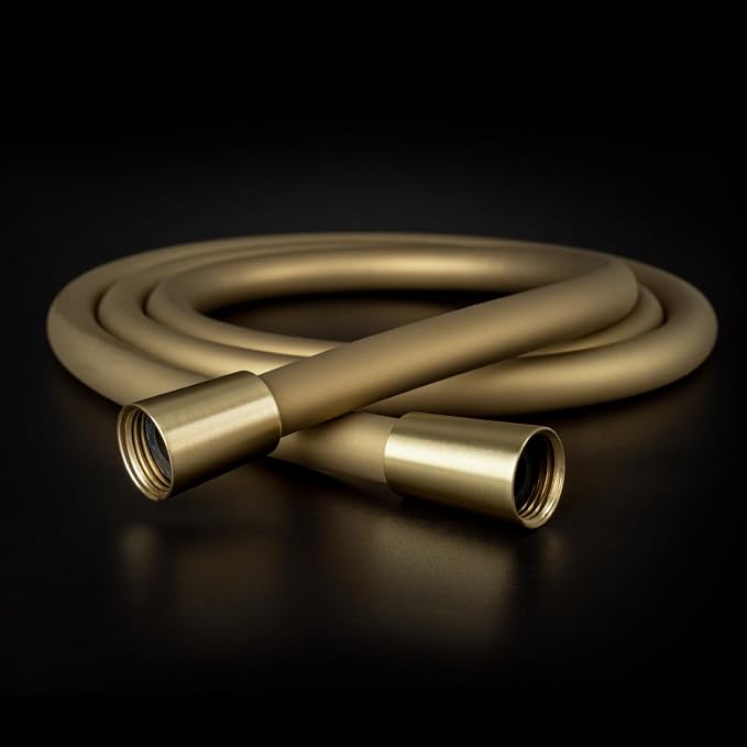 Shower Hose, Food-Grade Silicone Shower Hose Attachment by BriskSpring