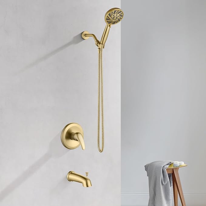 gotonovo Bathroom Shower Head Kit High Pressure Combo System Shower Faucet 6 - Image 3