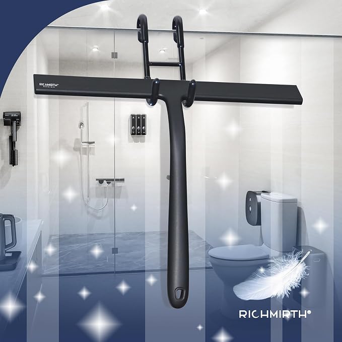 12 Inch Silicone Shower Squeegee - Image 6