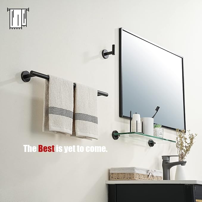 JQK Towel Bar Oil Rubbed Bronze, 19 Inch 304 Stainless Steel Thicken 0.8mm - Image 4