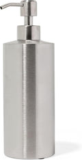 Silver Soap Dispenser Stainless Steel by YEWDesign