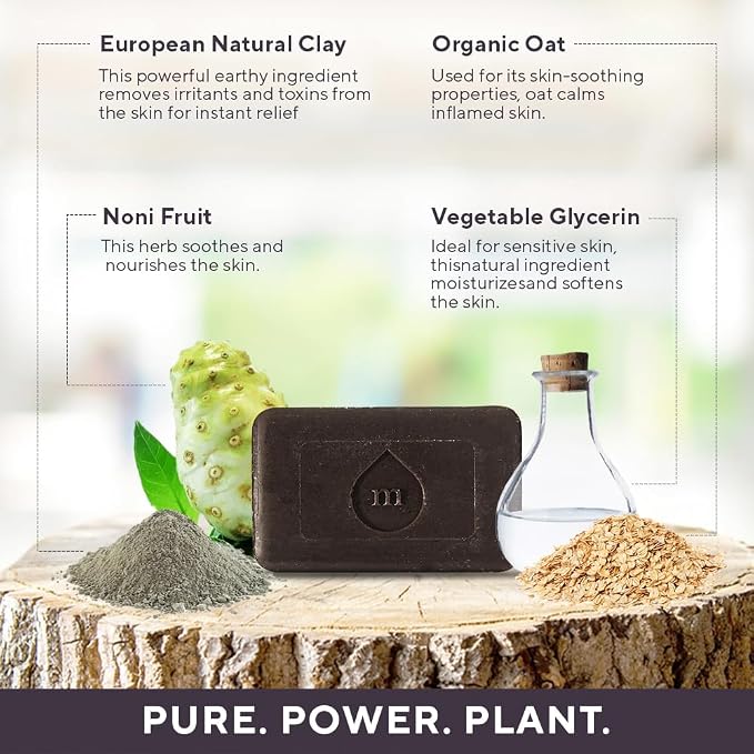 Marie Originals Eczema Face Soap Body Wash Bar – All Natural Psoriasis - Image 5