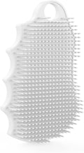Silicone Body Scrubber Silver-Infused Dual-Sided 3-in-1 by iTokGok