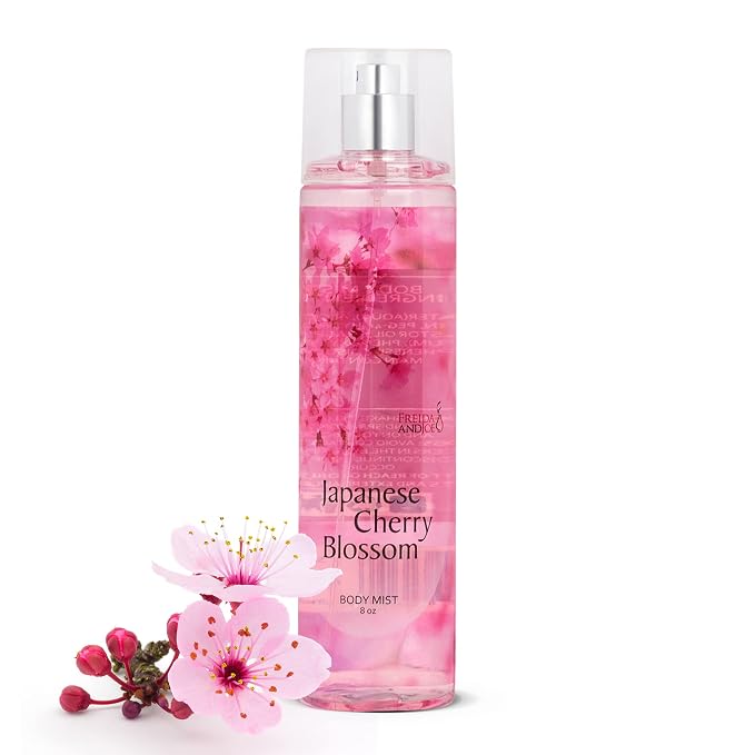 Freida & Joe Japanese Cherry Blossom Body Mist: A Luxurious 8 oz Gift by FreidaandJoe