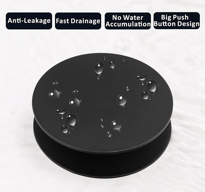 Artiwell Universal Bathroom Sink Drain Stopper, Fits Most Pop-Up Drains - Image 5