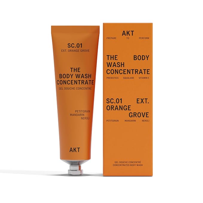 AKT The Body Wash Concentrate 3.4 Fl Oz, Natural Shower Gel by Akt