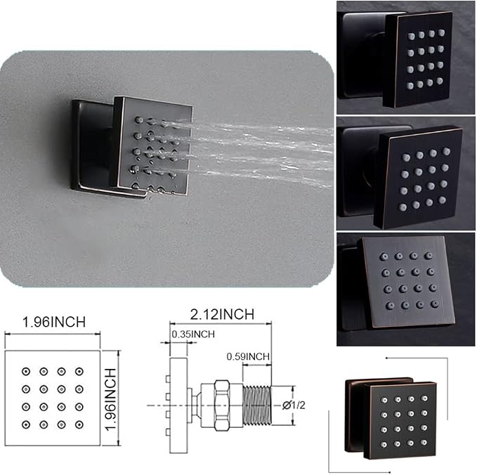 Oil Rubbed Bronze Shower System - Image 5