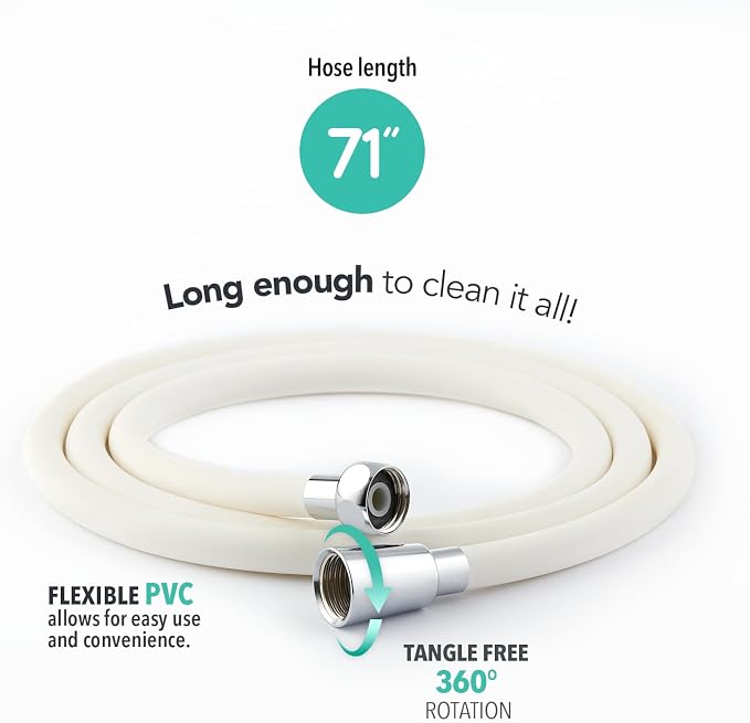 Shower Hose for Barumi Livo & Pluo Handheld Showerhead - Image 2