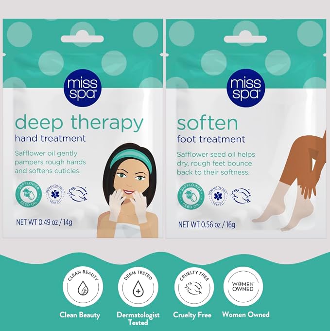 MISS SPA Moisturizing Hand Foot Treatment Set - Image 4