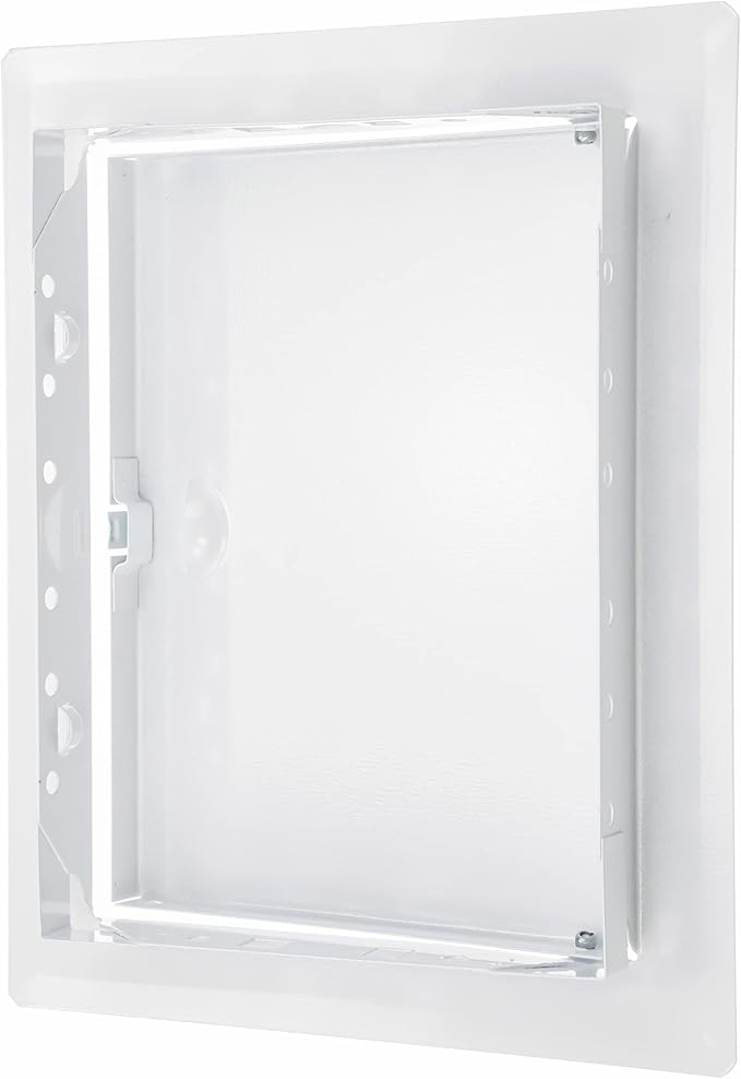 6" x 8" White Metal Access Door. Plumbing, Electricity, Alarm Wall Access Panel - Image 5