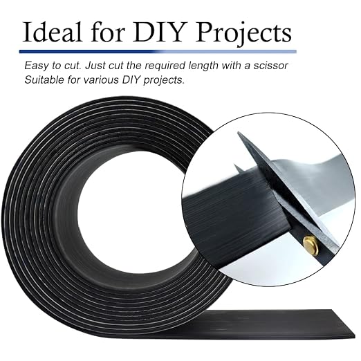 Neoprene Rubber Strips Self Adhesive Solid Rubber Sheets, Rolls & Strips - Image 4