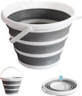 Collapsible Water Bucket – Portable, Fishing and Outdoor Activities by Unknown
