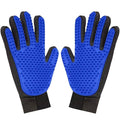 1 Pair Pet Grooming Glove, Gentle Deshedding Brush Glove Hair Remover Brush by myKimono