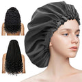 Aquior Shower Cap for Women, Extra Adjustable Shower Caps for Women by Aquior