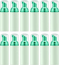 Lil Ray 2 Oz Empty Green Foam Pump Bottle, Travel Foamer Soap Dispenser by LilRay