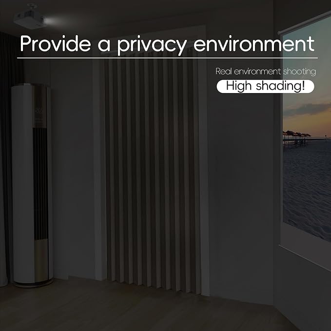 Accordian Door Curtain, 100% Blackout Folding Magnetic Doorway Curtains - Image 4
