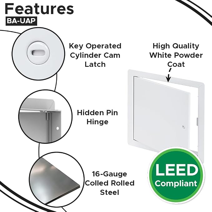 Best 30" x 30" Universal Access Panel – Flush Steel Door - Image 2