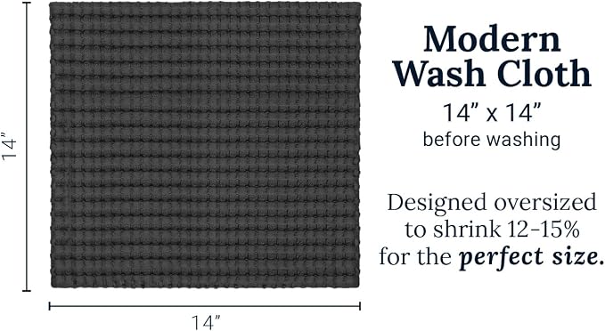 GILDEN TREE Waffle Bath Towels Wash Cloths - Image 9