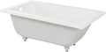 Swiss Madison Voltaire 54" x 30" Reversible Drain Drop-In Bathtub by SwissMadison