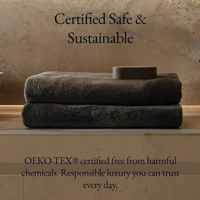 Italic Ultraplush 100% Australian Cotton Towels Standard 6 Piece Set, 2 Bath - Image 9