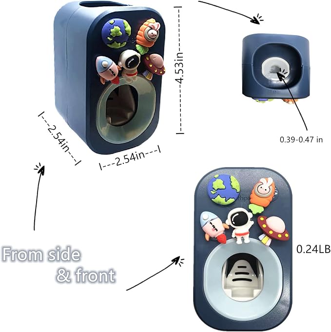Automatic Toothpaste Dispenser Wall Mounted - Image 3