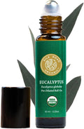 Silk Road Organic Eucalyptus Essential Oil Roll On, USDA Certified by SILKROADORGANIC