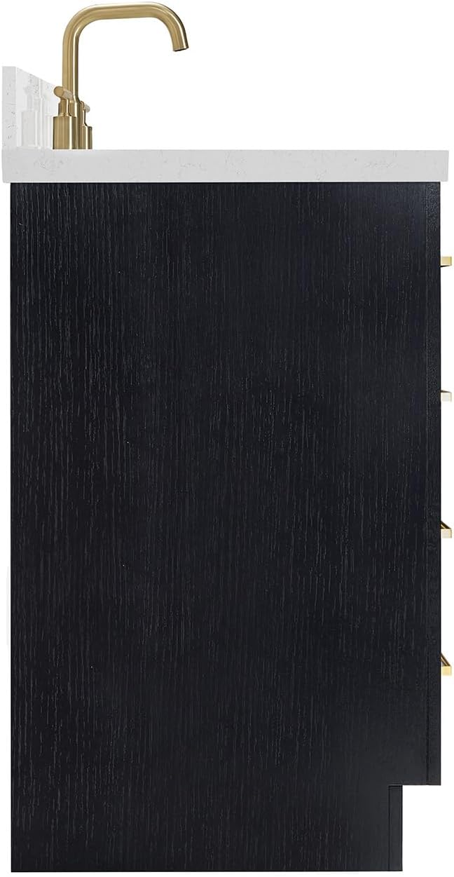ARIEL Hepburn 42 Inch Single Rectangular Sink Bathroom Vanity - Image 5